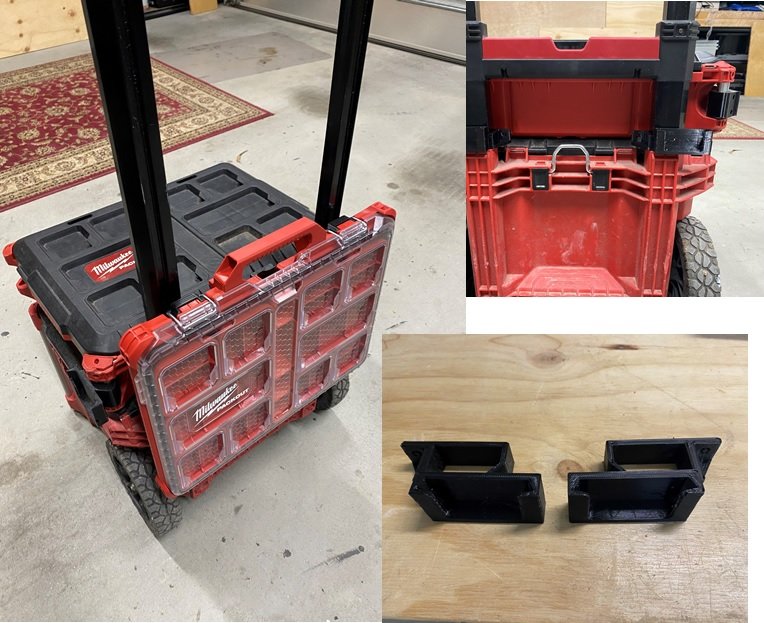 Milwaukee Packout hanging brackets