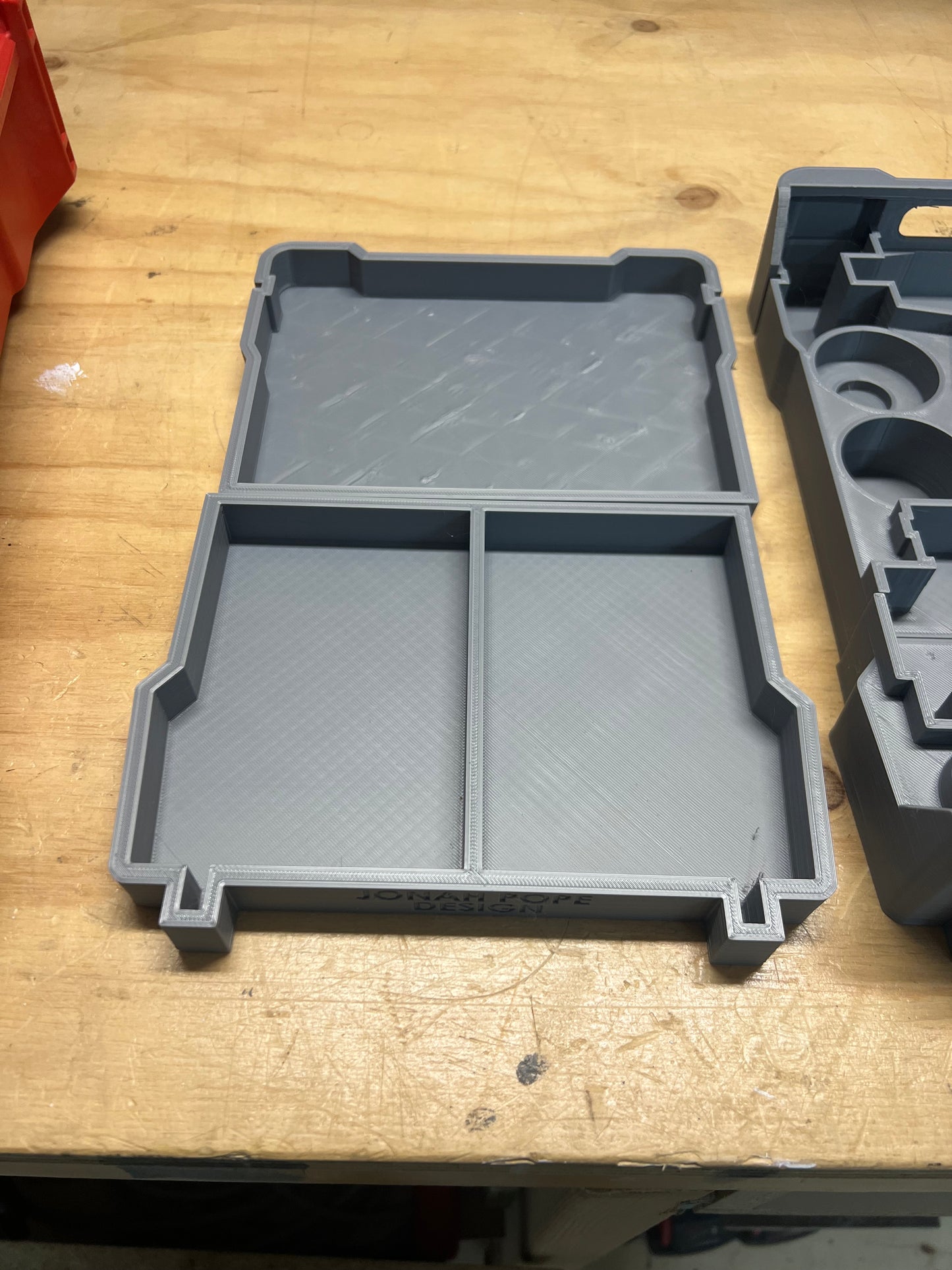 Packout case insert for Milwaukee Trim Router
