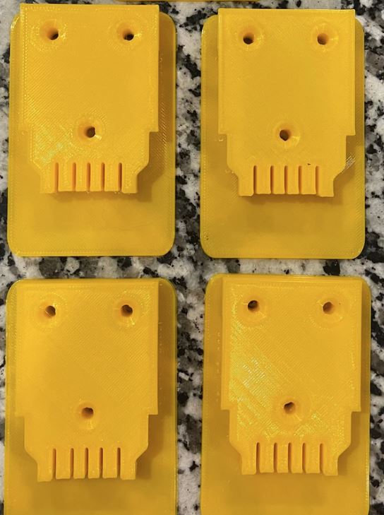 Dewalt battery tool holder 4 pack